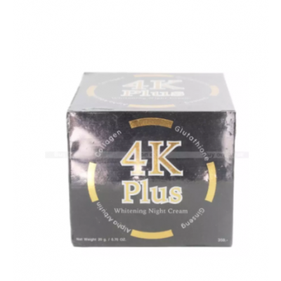 4K Plus Whitening Night Cream